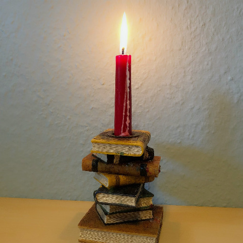 Ich brenne für Bücher Bücher - wofür brennst Du?